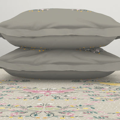 Youthopia Floral 100% Cotton Double Bedsheet - Essentials by Spaces