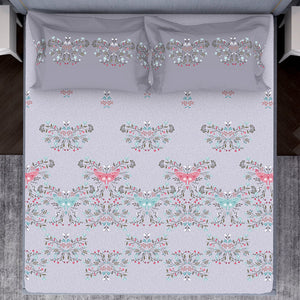 Youthopia Floral 100% Cotton Double Bedsheet - Essentials by Spaces