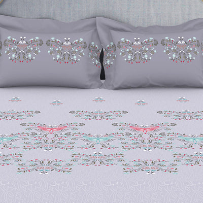 Youthopia Floral 100% Cotton Double Bedsheet - Essentials by Spaces