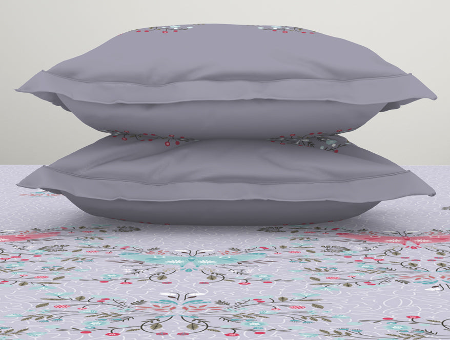 Youthopia Floral 100% Cotton Double Bedsheet - Essentials by Spaces