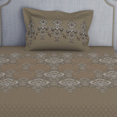 Ornamenta Ornate 100% Cotton Single Bedsheet - Essentials by Spaces