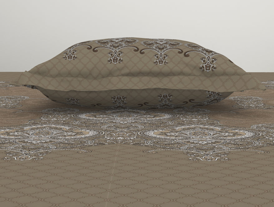 Ornamenta Ornate 100% Cotton Single Bedsheet - Essentials by Spaces