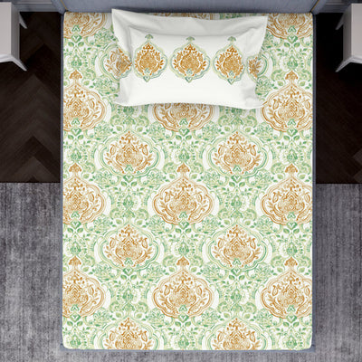 Ornamenta Ornate 100% Cotton Single Bedsheet - Essentials by Spaces