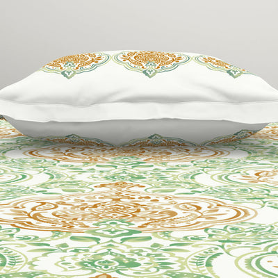 Ornamenta Ornate 100% Cotton Single Bedsheet - Essentials by Spaces