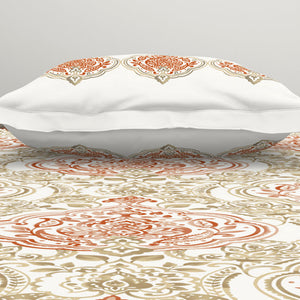 Ornamenta Ornate 100% Cotton Single Bedsheet - Essentials by Spaces