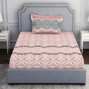 Ornamenta Ornate 100% Cotton Single Bedsheet - Essentials by Spaces
