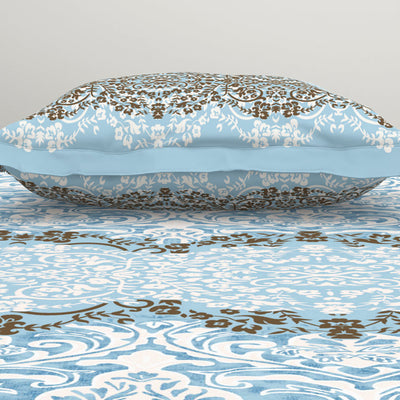 Ornamenta Ornate 100% Cotton Single Bedsheet - Essentials by Spaces