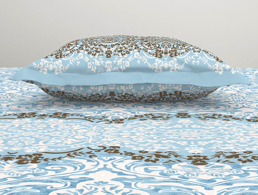 Ornamenta Ornate 100% Cotton Single Bedsheet - Essentials by Spaces