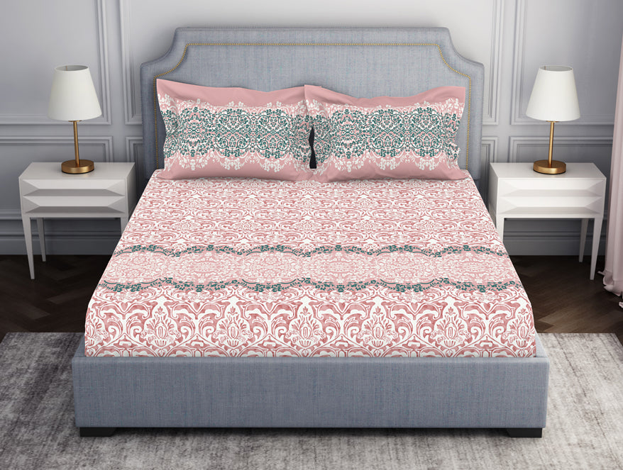 Ornamenta Ornate 100% Cotton Fitted Queen - Essentials by Spaces