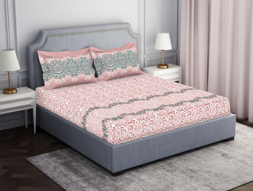 Ornamenta Ornate 100% Cotton Fitted Queen - Essentials by Spaces