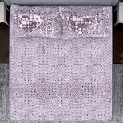 Tonalelgence Geometric 100% Cotton Fitted Queen - Essentials by Spaces