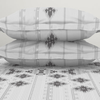 Tonalelgence Geometric 100% Cotton Fitted Queen - Essentials by Spaces