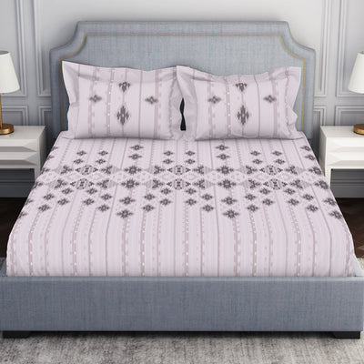 Tonalelgence Geometric 100% Cotton Fitted Queen - Essentials by Spaces