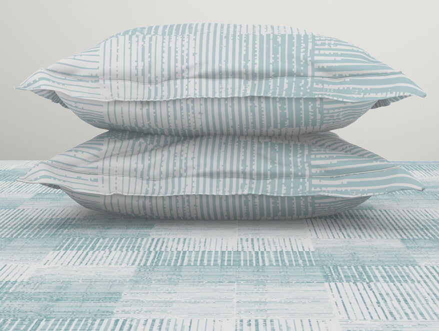 Tonalelgence Geometric 100% Cotton Fitted Queen - Essentials by Spaces