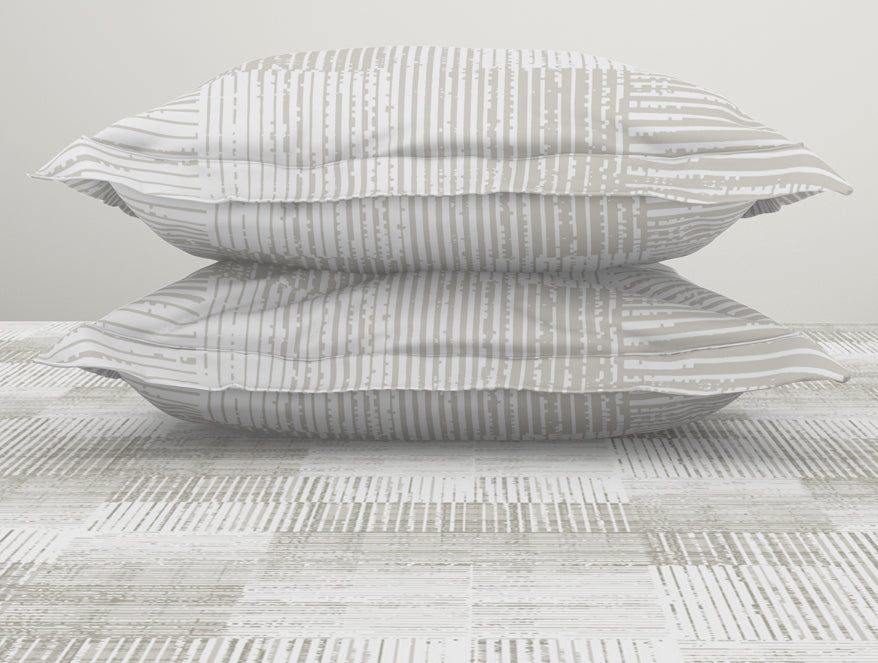 Tonalelgence Geometric 100% Cotton Fitted Queen - Essentials by Spaces