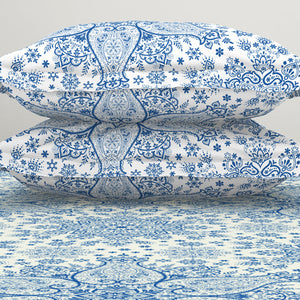 Ornamenta Ornate 100% Cotton Fitted King - Essentials by Spaces