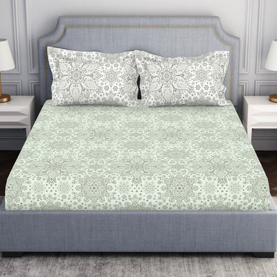 Ornamenta Ornate 100% Cotton Fitted King - Essentials by Spaces
