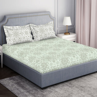 Ornamenta Ornate 100% Cotton Fitted King - Essentials by Spaces