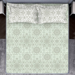 Ornamenta Ornate 100% Cotton Fitted King - Essentials by Spaces