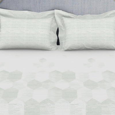 Tonalelgence Geometric 100% Cotton Fitted King - Essentials by Spaces