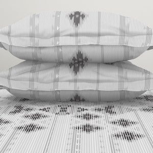 Tonalelgence Geometric 100% Cotton Fitted King - Essentials by Spaces