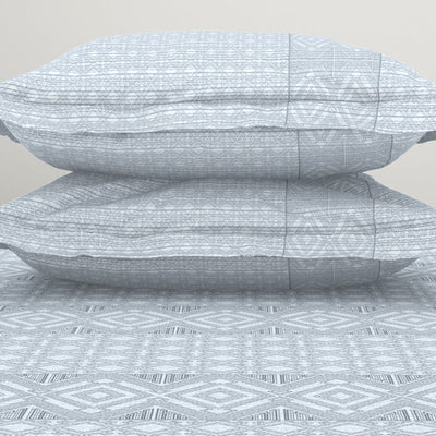 Tonalelgence Geometric 100% Cotton Fitted King - Essentials by Spaces