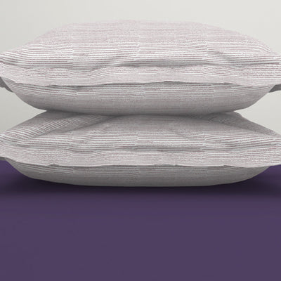 Tonalelgence Ornate Light Violet 100% Cotton King Size Bedsheet - Essentials by Spaces