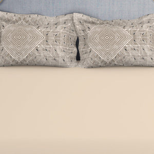 Tonalelgence Ornate Brown 100% Cotton King Size Bedsheet - Essentials by Spaces