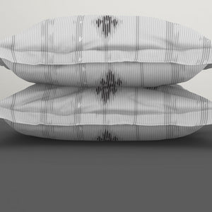 Tonalelgence Ornate Grey 100% Cotton King Size Bedsheet - Essentials by Spaces
