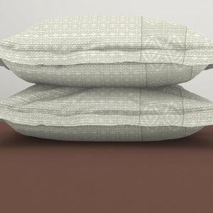 Tonalelgence Ornate Cream 100% Cotton King Size Bedsheet - Essentials by Spaces