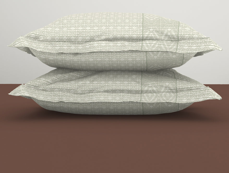 Tonalelgence Ornate Cream 100% Cotton King Size Bedsheet - Essentials by Spaces