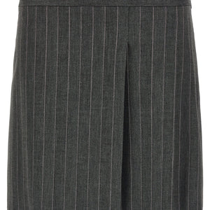 Pinko Pinstripe Skirt