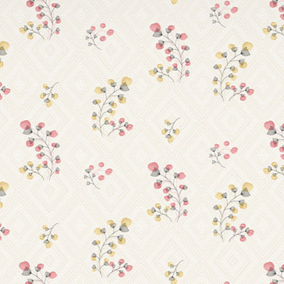 Floral Grey Polycotton King Size Bedsheet Harmony - By Welspun