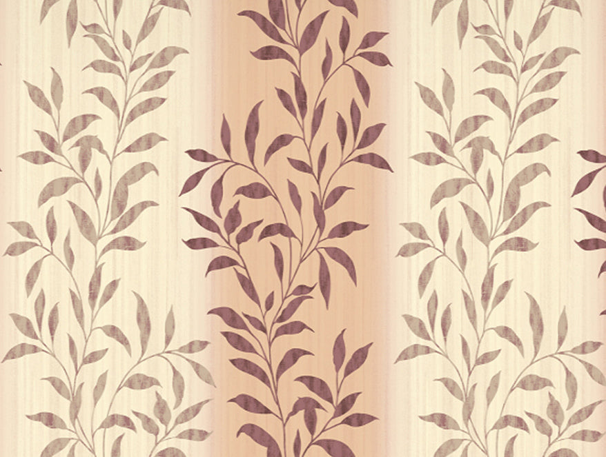 Ornate Brown Polycotton Fitted Queen Harmony - By Welspun