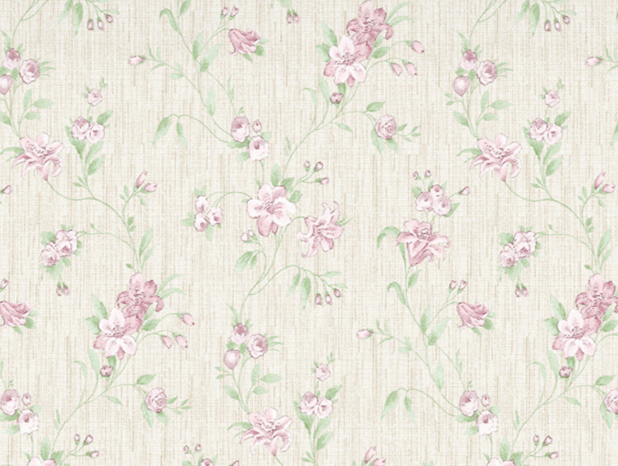 Gloral Pink Polycotton Quilt Single Harmony - By Welspun