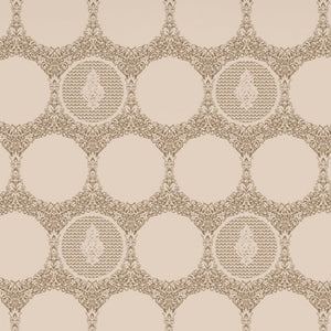 Ornate Beige Polycotton Quilt Double Harmony - By Welspun