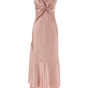 Pinko Satin And Lace Dress
