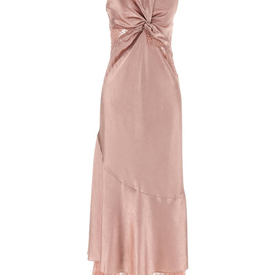 Pinko Satin And Lace Dress