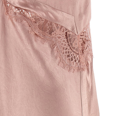 Pinko Satin And Lace Dress