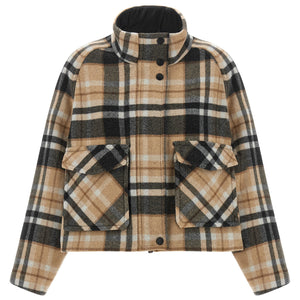 Pinko Caban Check