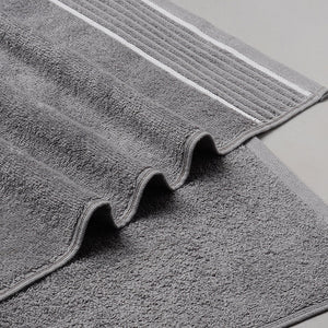 Solid Grey 100% Cotton Bath Towel - Radiance By Spaces