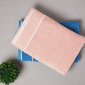 Solid Blush 100% Cotton Bath Towel - Radiance By Spaces