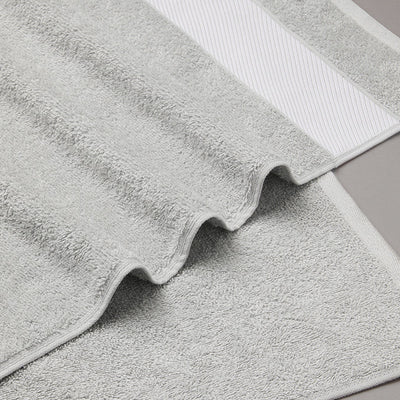 Solid Light Grey 100% Cotton Towel Combo - Aurum By Spaces