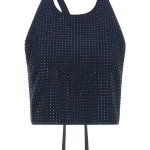 Pinko Arbaia Rhinestone-dyed Top