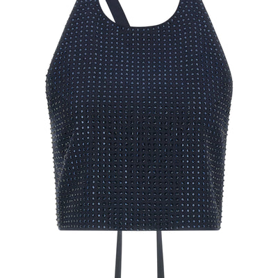 Pinko Arbaia Rhinestone-dyed Top