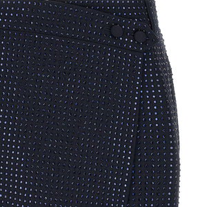 Pinko Soave Skirt With Rhinestones