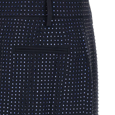 Pinko Soave Skirt With Rhinestones