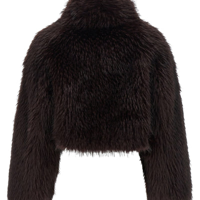 Pinko Gravina Eco-fur Coat