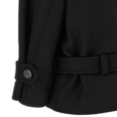 Pinko Double-breasted Belted Coat