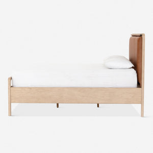 Tierney Leather Bed
